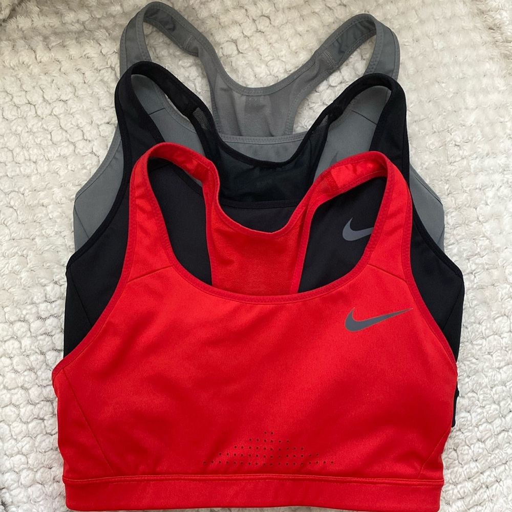 3 Nike Sports Bras size S